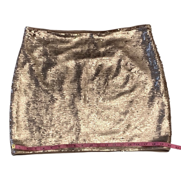 Banana Republic Rose Gold Sequin Skirt - Picture 3 of 6
